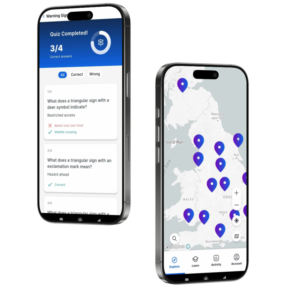 Driving Test Practice App project