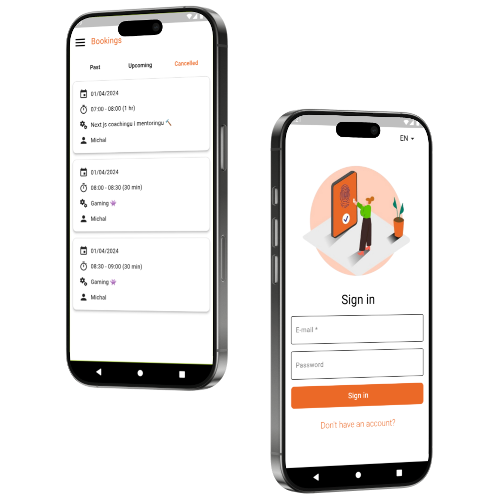 Service Booking App project
